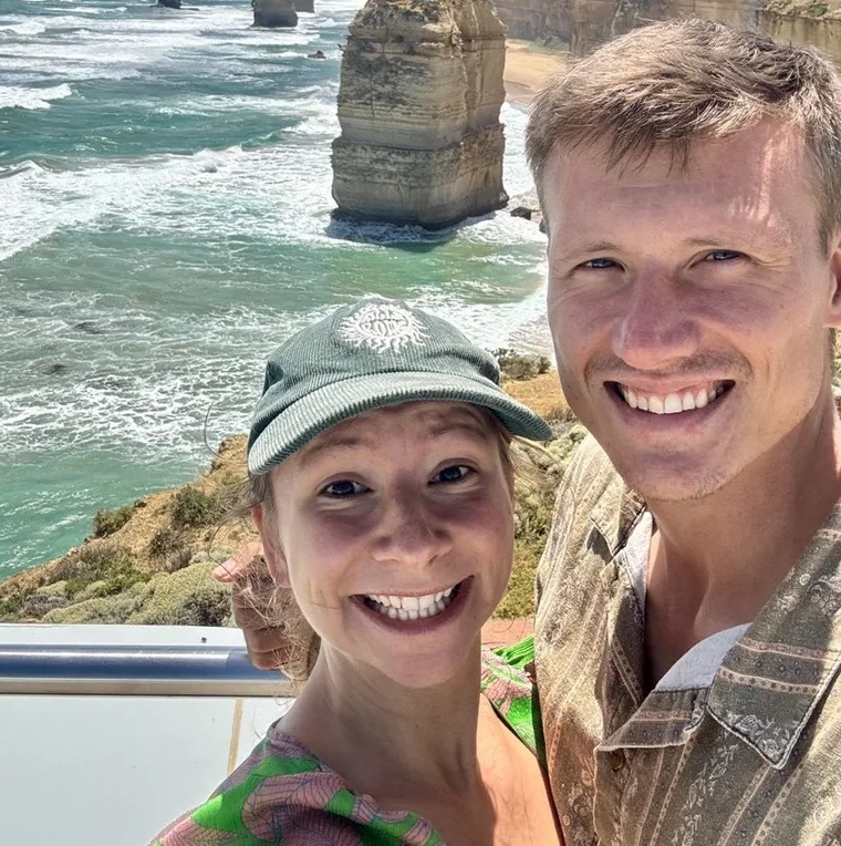 Sophie und Tobi an der australischen Küste